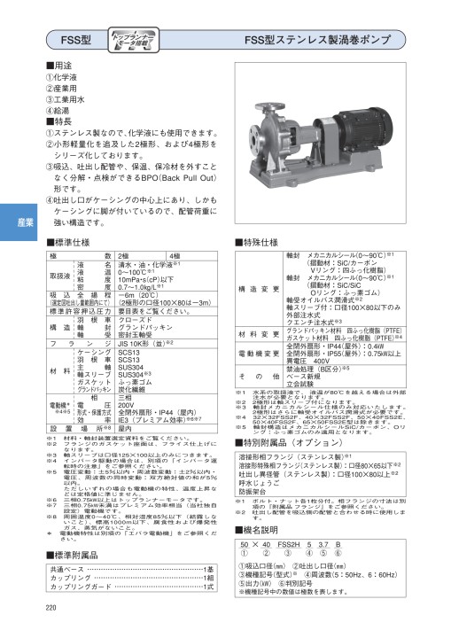 エバラポンプ 50Hz エバラポンプ 50Hz